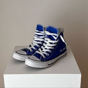Converse High Top Womens Custom Design LA Dodgers